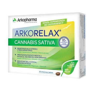 Arkorelax Cannabis Sativa 30 compresse