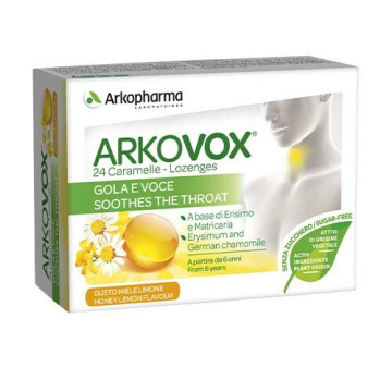Arkovox miele/limone 24 caramelle