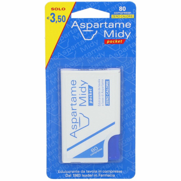 Aspartame midy pocket 80 compresse