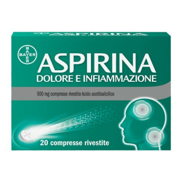 Aspirina Dolore E Infiammazione 500 Mg 20 Compresse