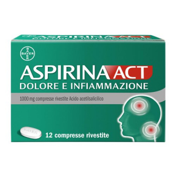 Aspirinaact dol infusione 12 compresse 1g