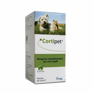 Aurora Biofarma Cortipet Integratore Cani e Gatti Gocce 50 ml
