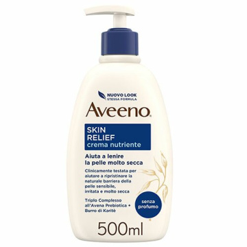 Aveeno Skin Relief Crema Idratante Lenitiva 500 ml