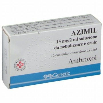 Azimil 15 mg/2 ml ambroxolo tosse 2 ml 15 fiale 