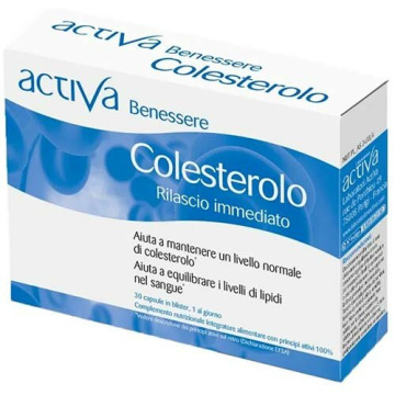 Benessere Colesterolo Integratore per il Colesterolo 30 Capsule