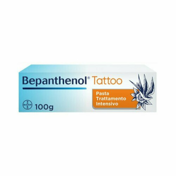 Bepanthenol Tattoo Pasta Trattamento Intensivo per Tatuaggio 100g