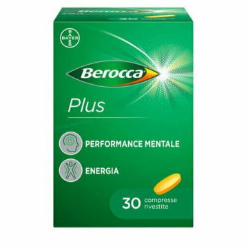 Berocca Plus Integratore Vitamine Minerali 30 Compresse