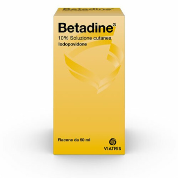 Betadine Soluzione Cutanea 10% Iodopovidone Flacone 50 ml
