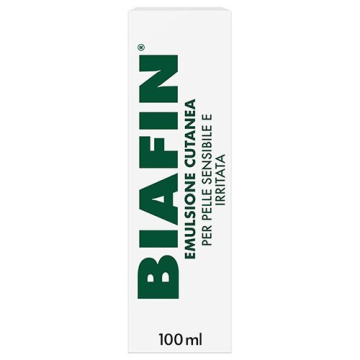 Biafin Emulsione Cutanea Pelle Sensibile e Irritata 100 ml