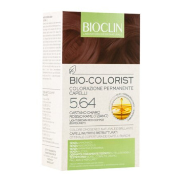 Bioclin bio colorist 5,64 castano chiaro rosso rame tiziano