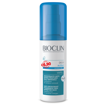 Bioclin linea deo active vapo deodorante  pelli sensibili 100 ml