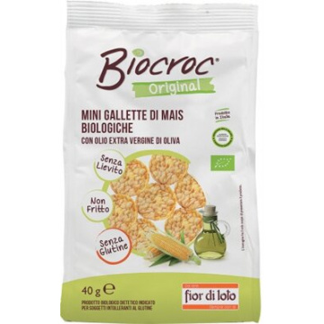 Biocroc mini gallette mais bio 40 g