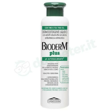 Bioderm Plus Detergente Antibatterico 250ml
