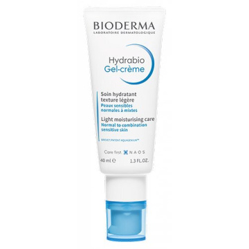 Bioderma Hydrabio Gel Crema Idratante Illuminante Viso Pelle Normale e Mista 40 ml