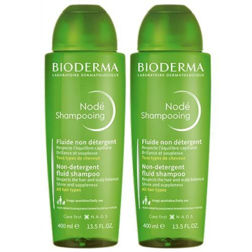 Bioderma Nodé Fluido Shampoo Non Delipidizzante 2x400 ml