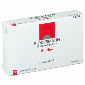 Biodermatin biotina 30 compresse 5 mg