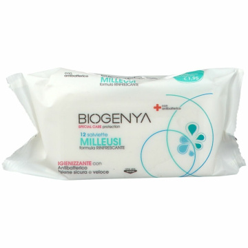 Biogenya fresh hygiene protection 12 salviette milleusi rinfrescante igienizzante