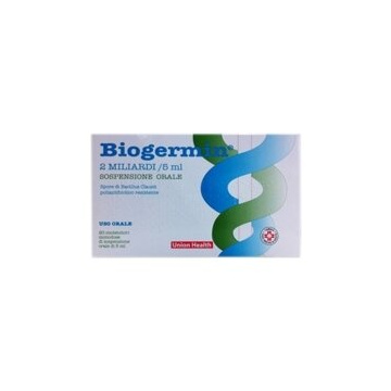 Biogermin orale sospensione 20 flaconcini 2 mld 5 ml
