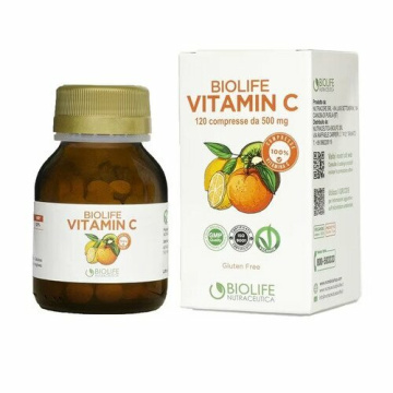 Biolife Vitamin C Supporto Difese Immunitarie 120 compresse