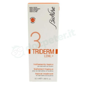 Bionike Triderm Lenil+ Trattamento Topico Dermatiti ed Eczemi 50 ml