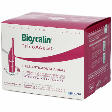 Bioscalin tricoage 45+ anticaduta antietà 10 fiale 3,5 ml