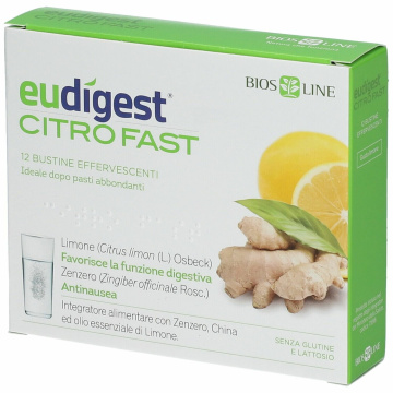 Biosline eudigest citro fast 12 bustine effervescenti