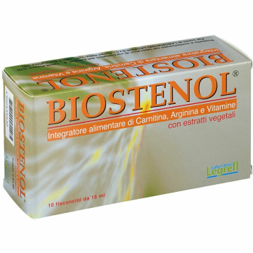 Biostenol integratore tonicizzante 10 flaconi da 15ml