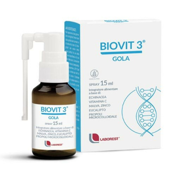Biovit 3 Gola Spray Orale Per Bambini 15 ml