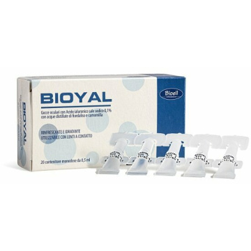 Bioyal gocce oculari 20 flaconcini 0,5 ml