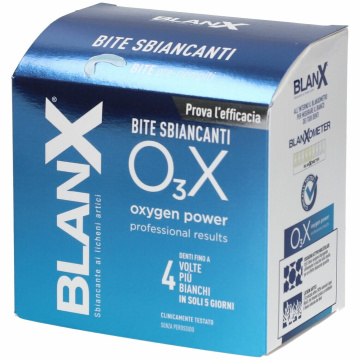 Blanx o3x bite sbiancanti 10 pezzi da 0,4 g