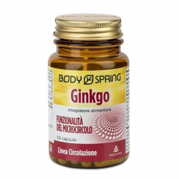 Body Spring Ginkgo Integratore Microcircolo 50 Capsule