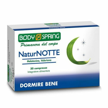 Body Spring NaturNotte Integratore Sonno 30 Compresse