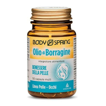 Body Spring Olio di Borragine Benessere della Pelle 50 Capsule