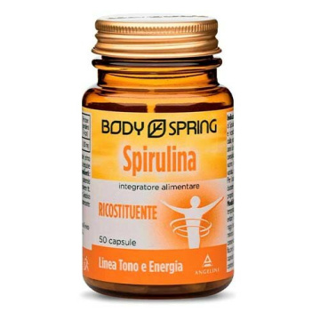 Body spring spirulina 50 capsule