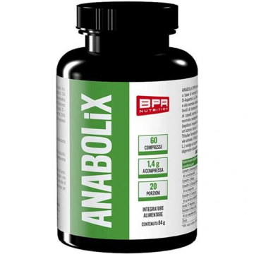 Bpr Nutrition Anabolix Metabolismo Dei Macronutrienti 60 Compresse