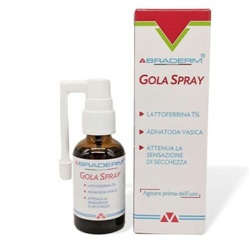 Braderm Gola Spray Azione Emoliente 30 ml