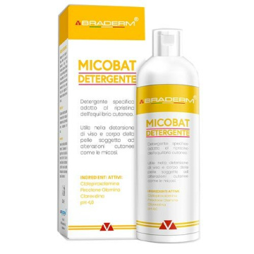 Braderm Micobat Detergente Antibatterico Antimicotico 200 ml