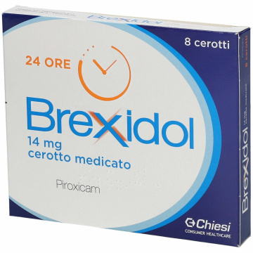 Brexidol analgesico antinfiammatorio 8 cerotti med 14mg