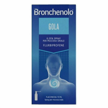 Bronchenolo Gola 0,25% Spray Per Mucosa Orale 15 ml