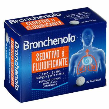 Bronchenolo Sedativo e Fluidificante 20 pastliglie