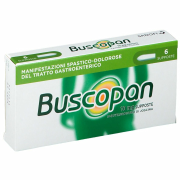 Buscopan Spasmolitico 6 supposte 10 mg