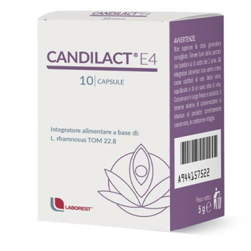 Candilact E4 Integratore Benessere Vaginale 10 Capsule