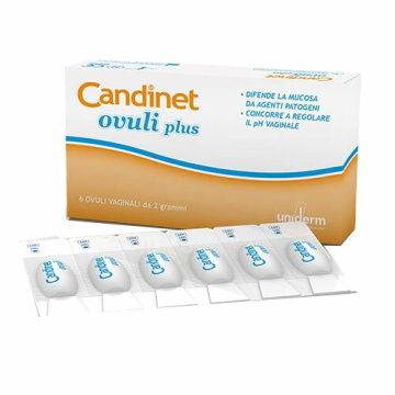 Candinet Plus Ovuli Vaginali 6 Ovuli da 2 gr