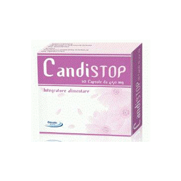 Candistop integratore alimentare per apparato uro genitale 10cps confezione 4,5 g