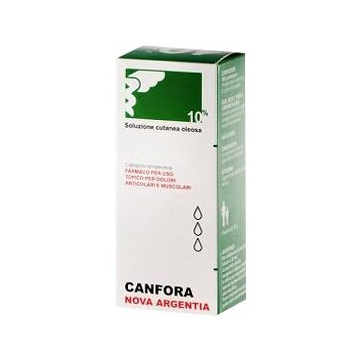 Canfora zeta 10% soluzione cutanea oleosa 100ml