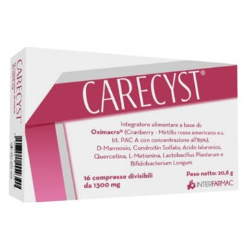 Carecyst 16 compresse divisibili da 1300 mg