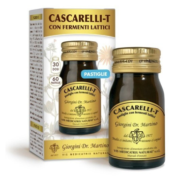 Cascarelli t con fermenti lattici 60 pastiglie 