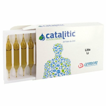 Catalitic oligoelementi litio li 20 ampolle