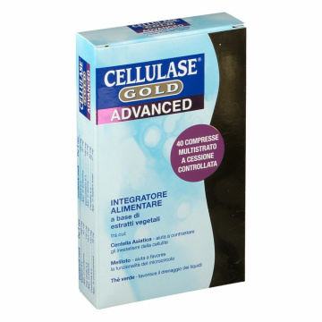Cellulase gold advance depurativo 40 capsule