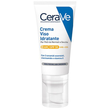 CeraVe SPF50 Crema Viso Idratante con Protezione Solare 50 ml